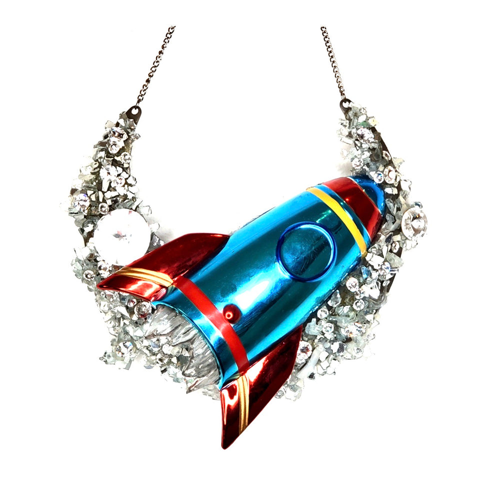 MARS ROCKET NECKLACE