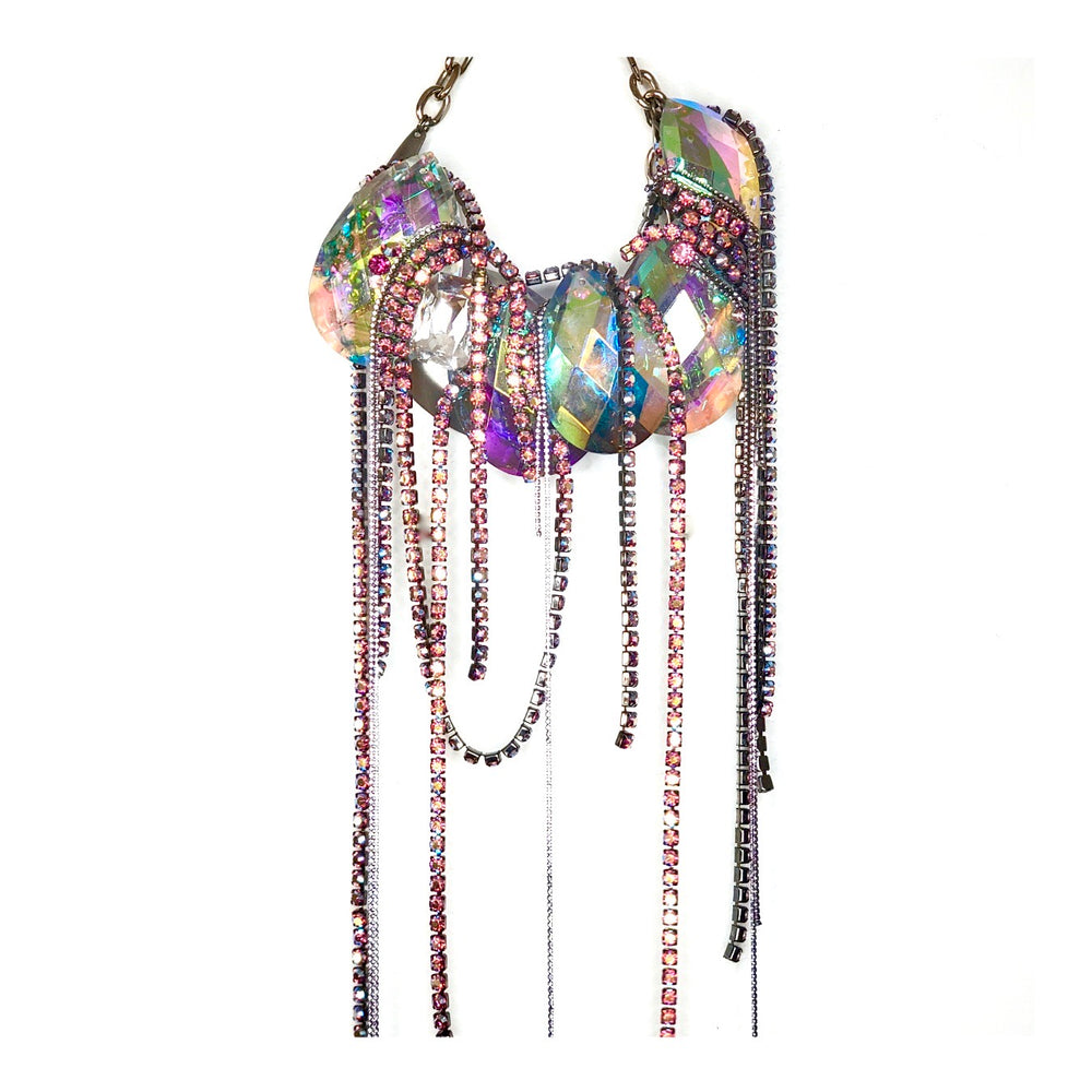 GRAPES OF WRATH ROSE NECKLACE