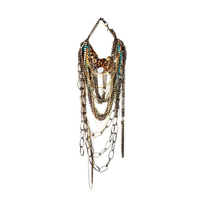 KINGMAN STUD DRIP NECKLACE