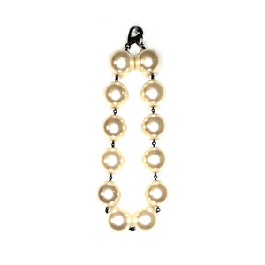 JUMBO CREAM PEARL CHOKER NECKLACE
