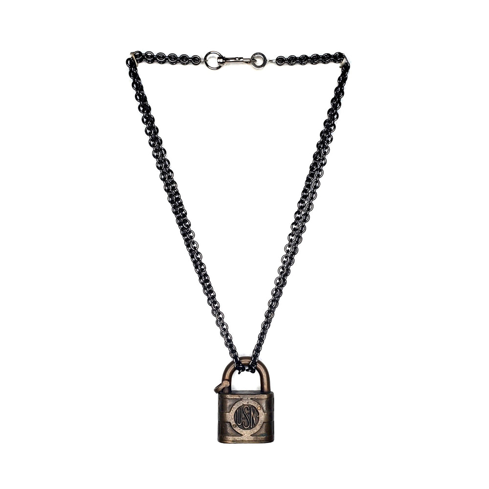 USN LOCK NECKLACE