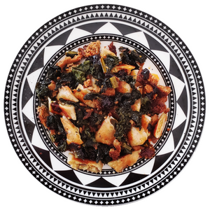SAUSAGE KALE TOFU DUMPLINGS