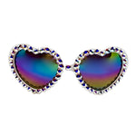 LOLITA OPAL MOON RHINESTONE HEART SUNGLASSES