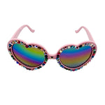 LOLITA CARNIVAL RHINESTONE HEART SUNGLASSES