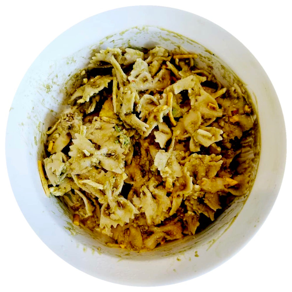 ZUBI PASTA SALAD AVOCADO JALAPENO CREAM CHEESE PASTA SALAD