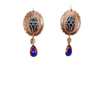 PONDEROSA SEPTEMBER DAWN CONCHO EARRINGS