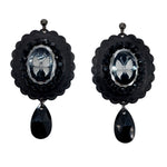 PONDEROSA DEADMAN CONCHO EARRINGS