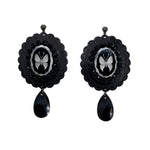 PONDEROSA DEADMAN CONCHO EARRINGS