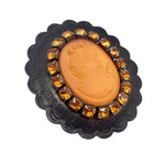 PONDEROSA FIREBIRD CAMEO CONCHO RING