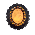 PONDEROSA FIREBIRD CAMEO CONCHO RING