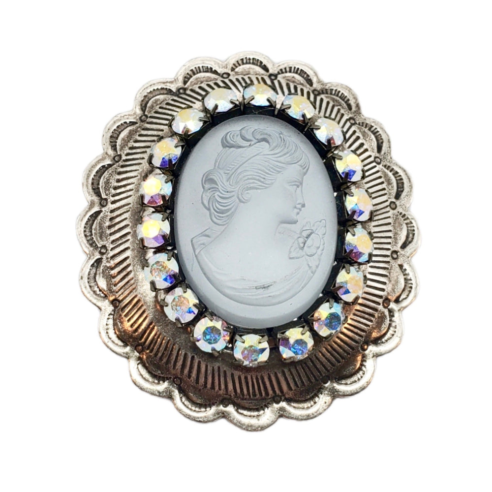 PONDEROSA CRIPPLE CREEK CAMEO CONCHO RING