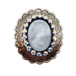 PONDEROSA CRIPPLE CREEK CAMEO CONCHO RING