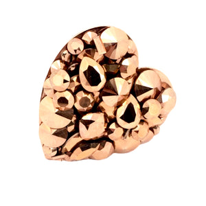 ROMANTICA MEDIUM HEART RING