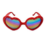 LOLITA FRUIT PUNCH RHINESTONE HEART SUNGLASSES