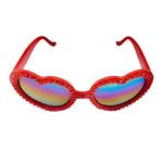 LOLITA FRUIT PUNCH RHINESTONE HEART SUNGLASSES