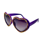 LOLITA HUCKLEBERRY RHINESTONE HEART SUNGLASSES