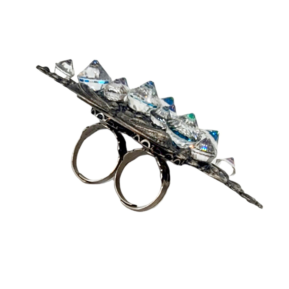 SPHINX ROYAL CRYSTAL SPIKE RING