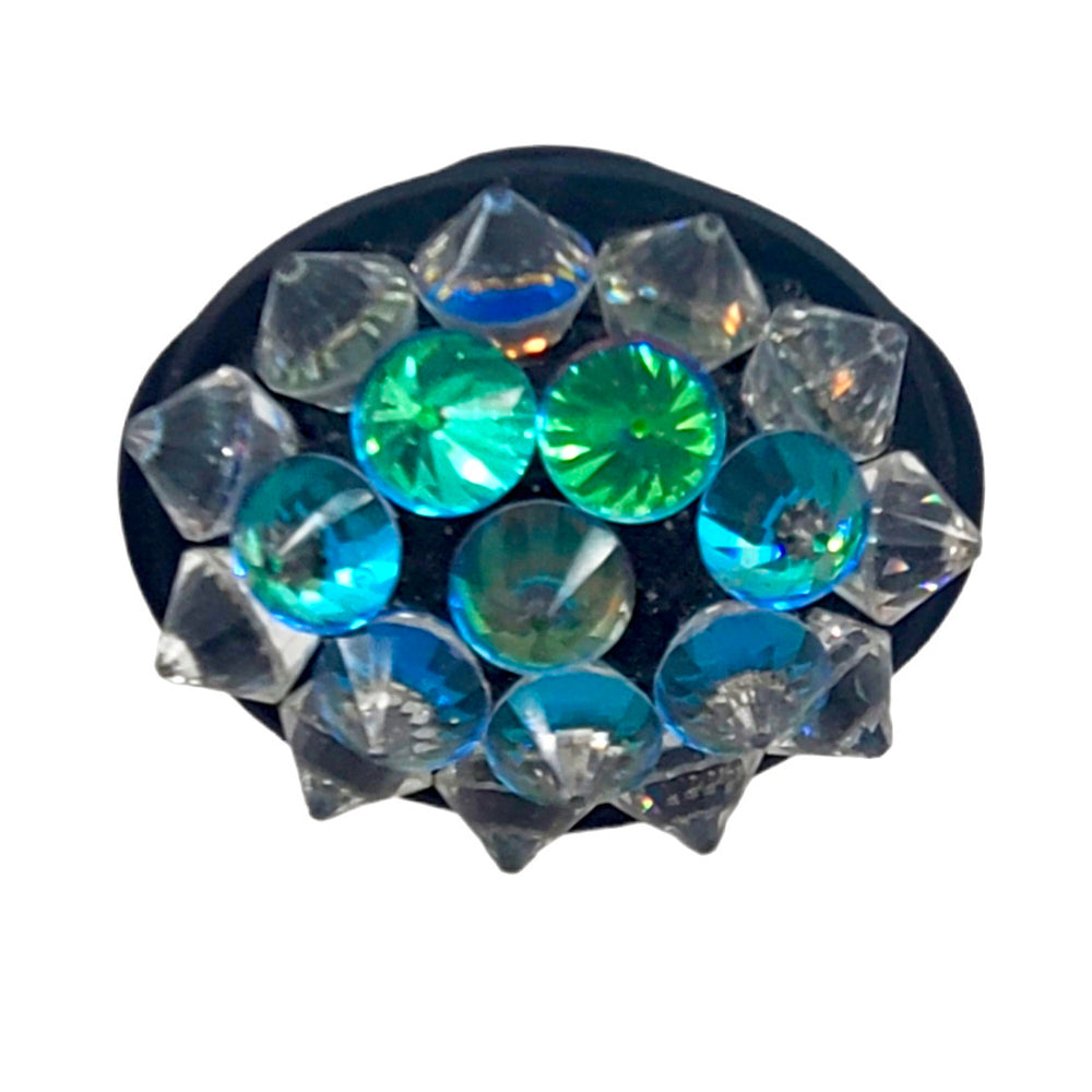 SPHINX CRYSTAL SPIKE RING