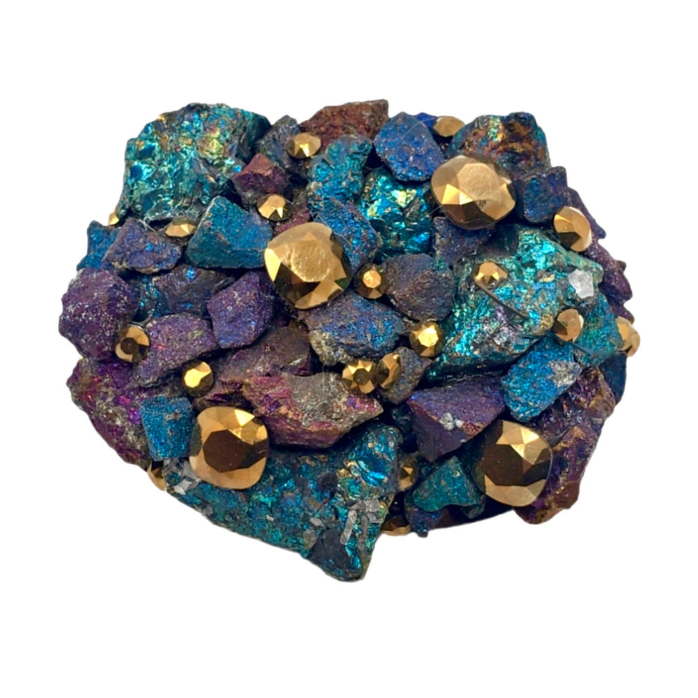 GILDED PEACOCK DIVINE RING