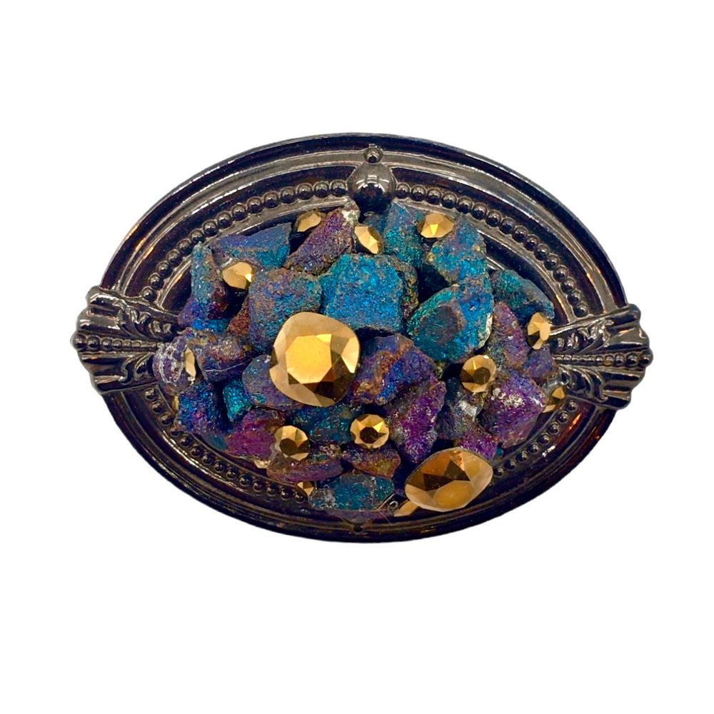 GILDED PEACOCK ROYAL RING