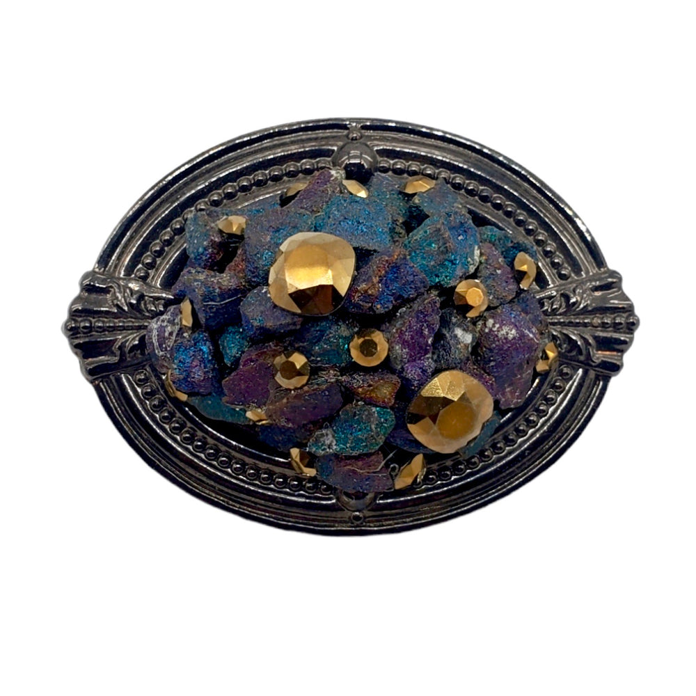 GILDED PEACOCK ROYAL RING