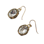 BRILLIANT MOON GOLD DUST EARRINGS