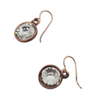 DARLING TWINKLE STAR ROSE GOLD EARRINGS