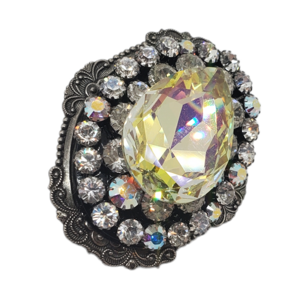 HONEY BUTTER COCKTAIL DROP RING