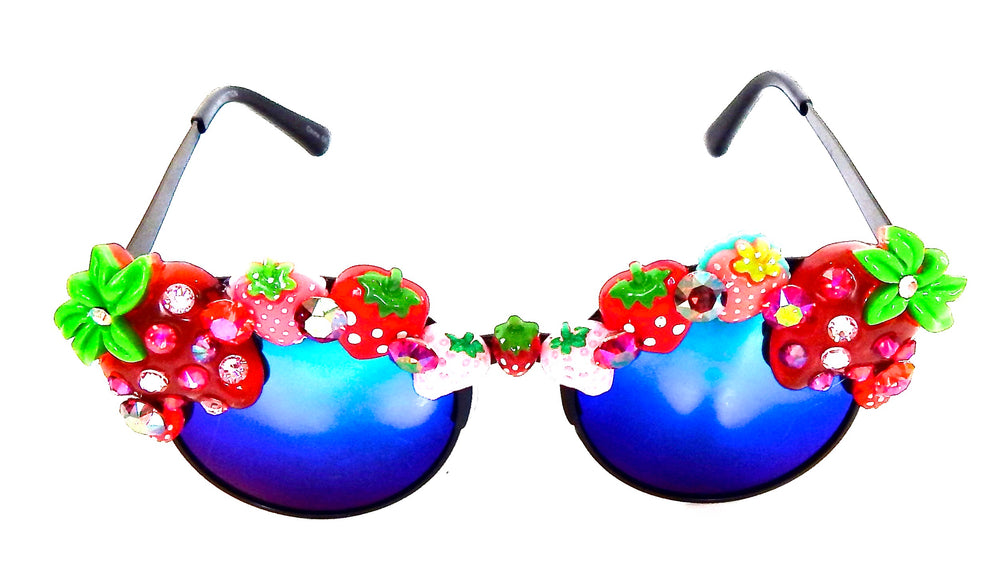 STRAWBERRY BLONDE ACID COCO GLASSES