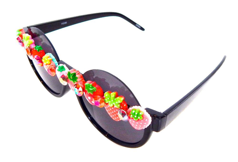 STRAWBERRY BLONDE PEEKABOO GLASSES 2