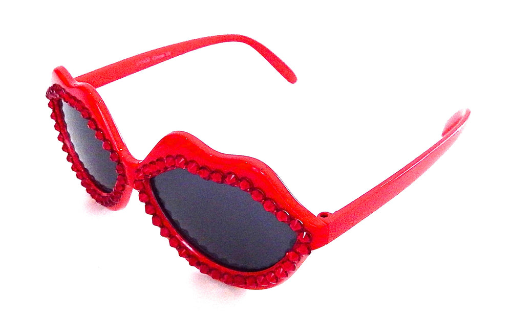 HOT LIPS SCARLET FEVER GLASSES