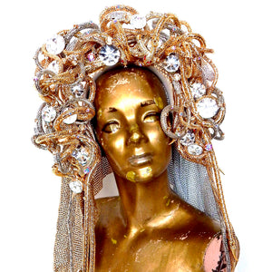 SERPENTINE HEADPIECE