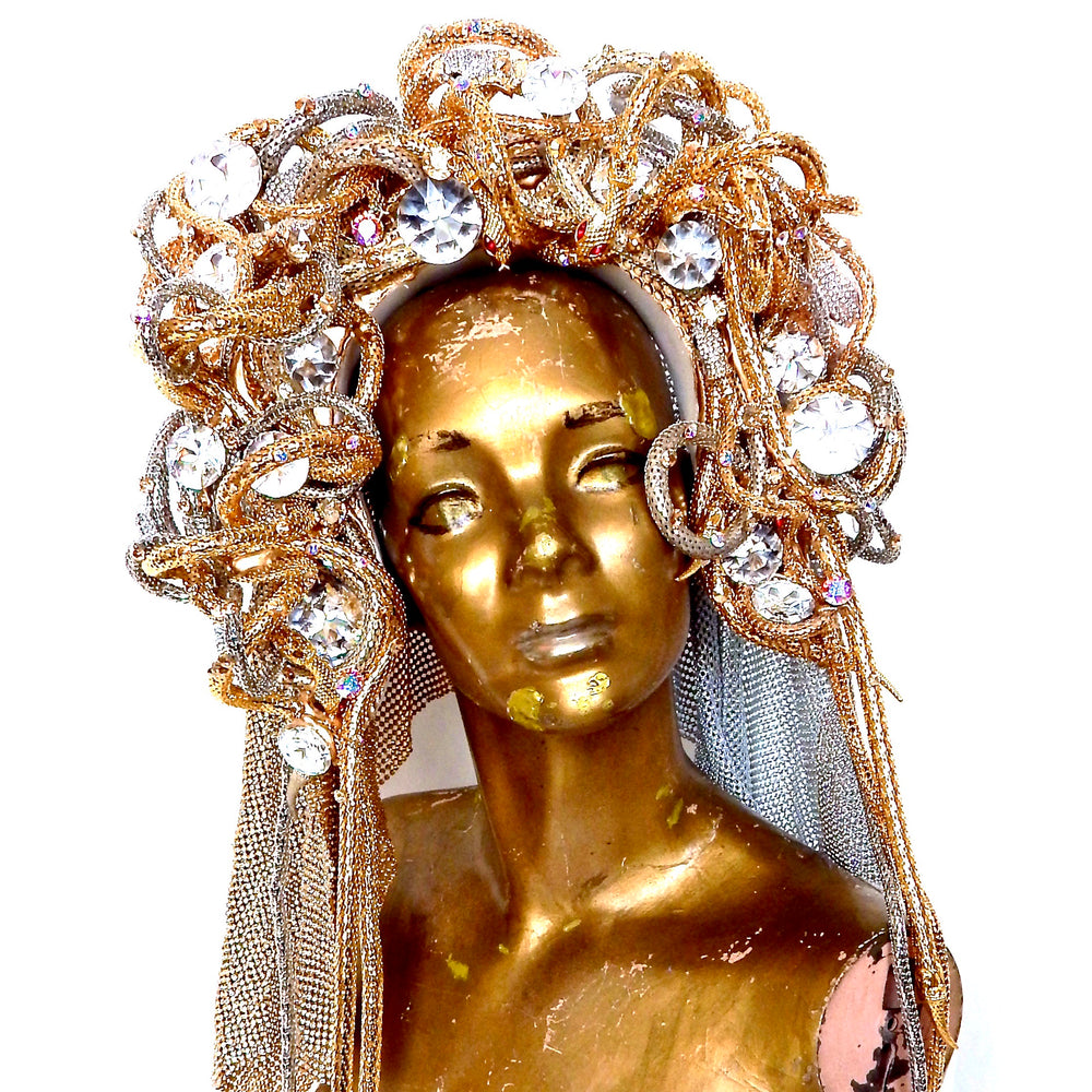 SERPENTINE HEADPIECE