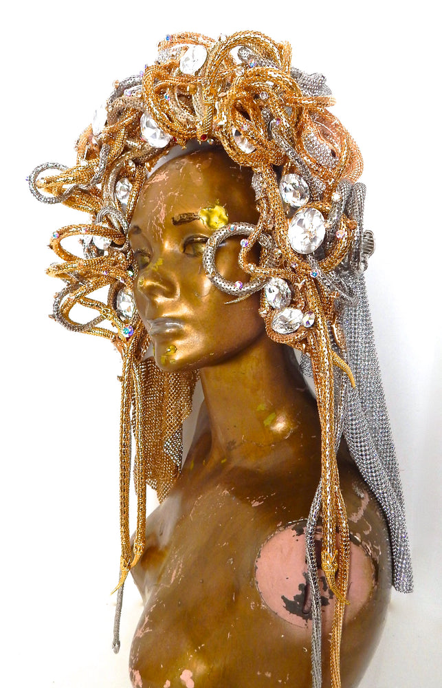 SERPENTINE HEADPIECE