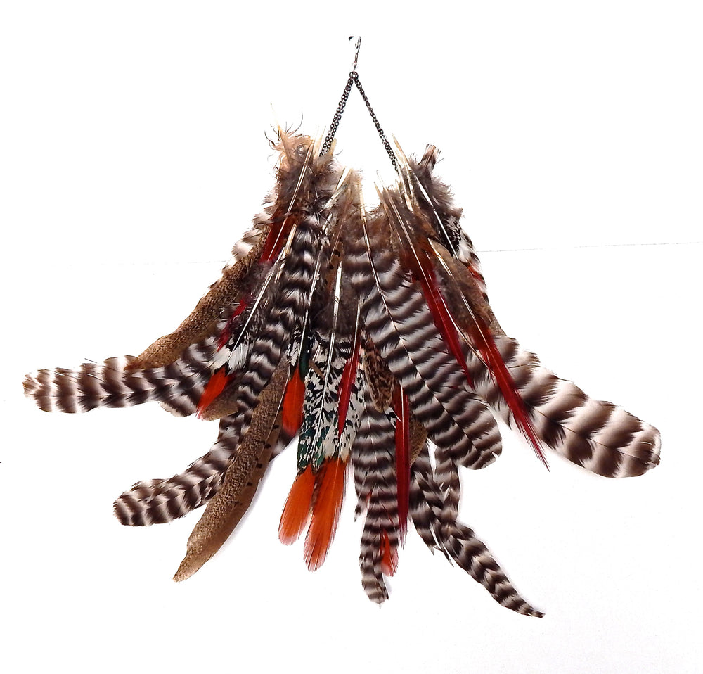 FEATHER SIOUX CITY EARRINGS