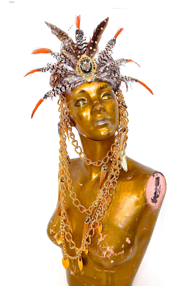 TIGER TEARS CHAIN HEADPIECE