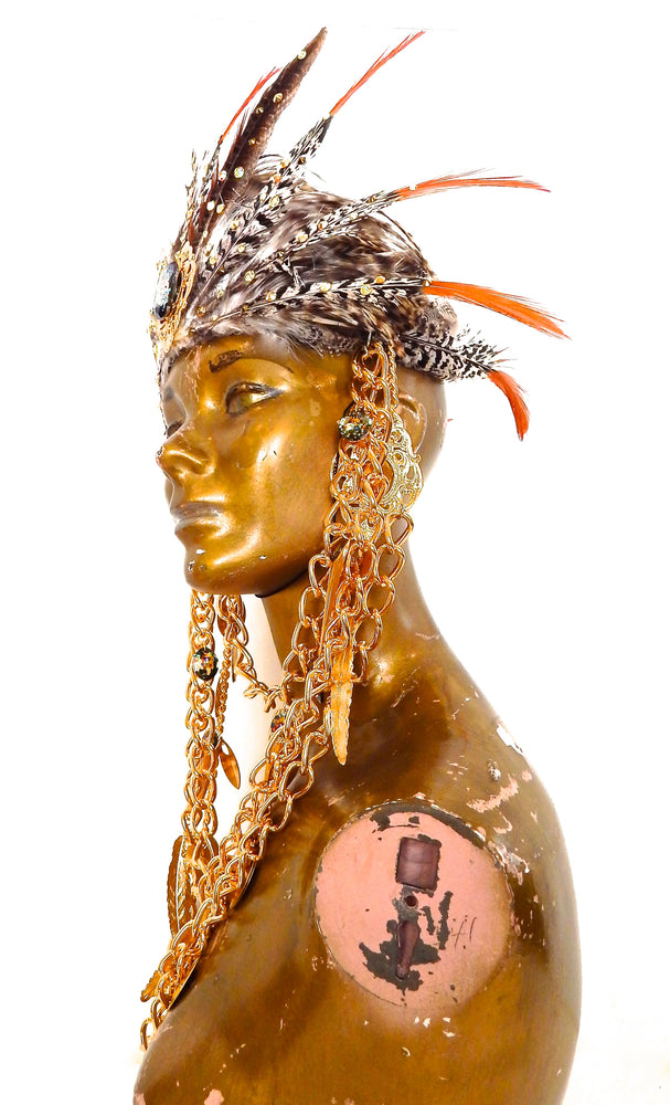 TIGER TEARS CHAIN HEADPIECE