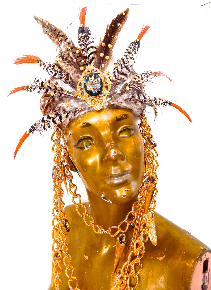 TIGER TEARS CHAIN HEADPIECE