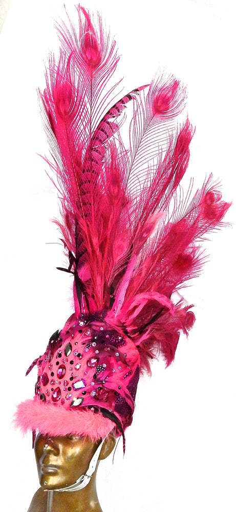 HOT PINK REBELLION SHAKO HAT
