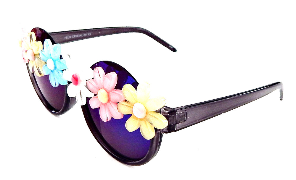 SUMMER OF LOVE SUMMERTIME DAISY ACID PEEKABOO GLASSES