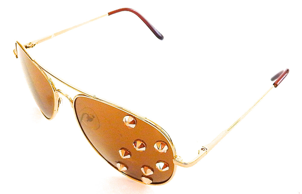 AVIATOR SUNSHINE MIRROR GLASSES