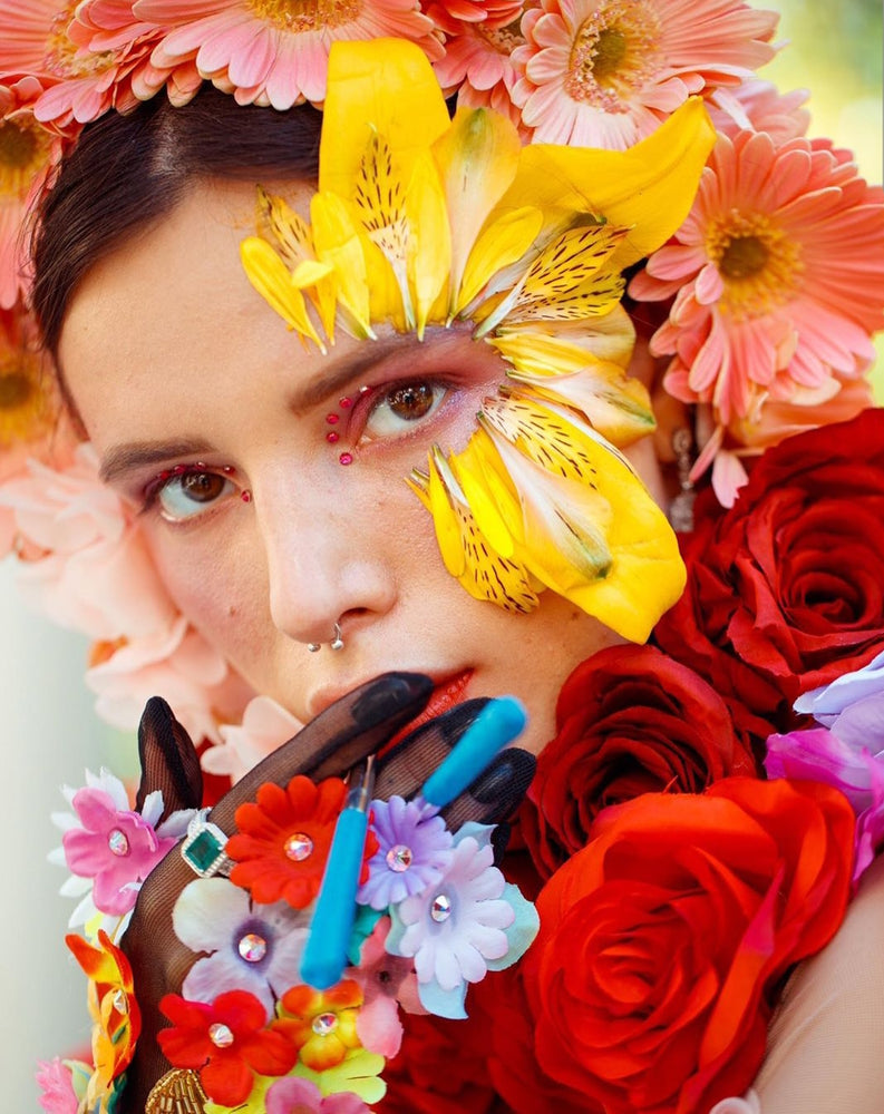 BELLA THORNE X FORBIDDEN X FLOWERS CAMPAIGN 2020