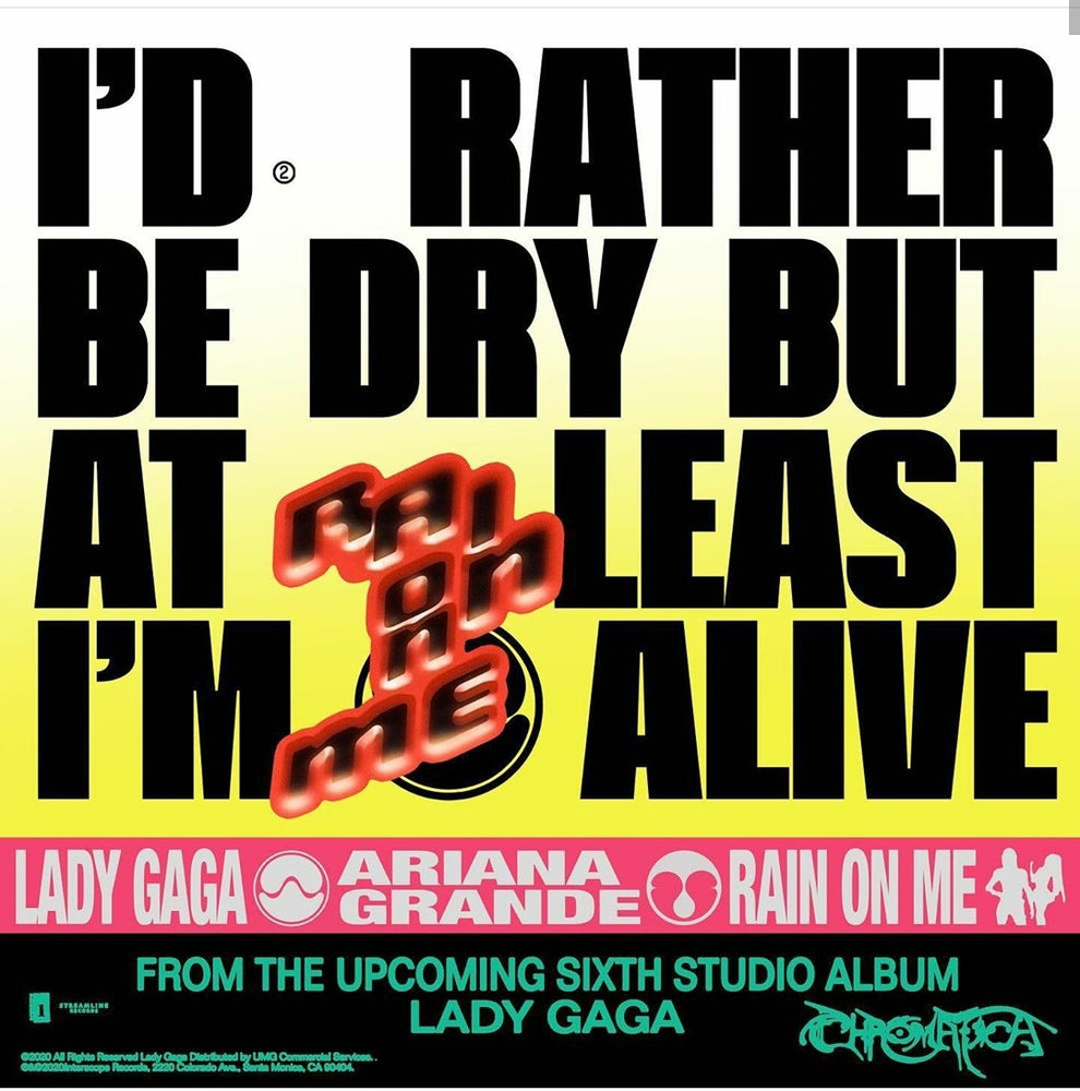 LADY GAGA X ARIANA GRANDE "RAIN ON ME"