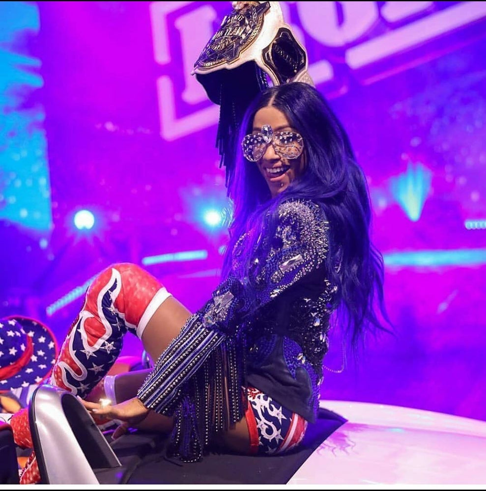 WWE SUPER STAR SASHA BANKS X THE GREAT AMERICAN BASH