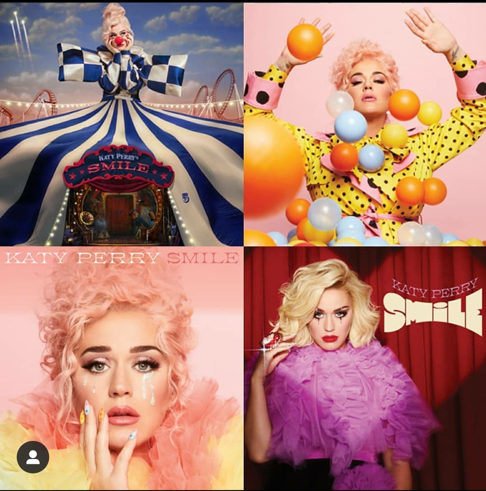 KATY PERRY "SMILE" ALBUM COVER