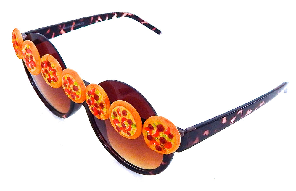 PIZZA PARTY WORKS PIE PEEKABOO GLASSES