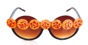 PIZZA PARTY WORKS PIE PEEKABOO GLASSES