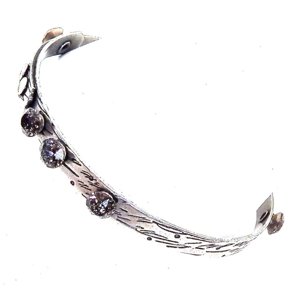 THUNDERBIRD CROW HEART BANGLE