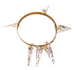 THUNDERBIRD GOLD DUST PYRAMID BANGLE