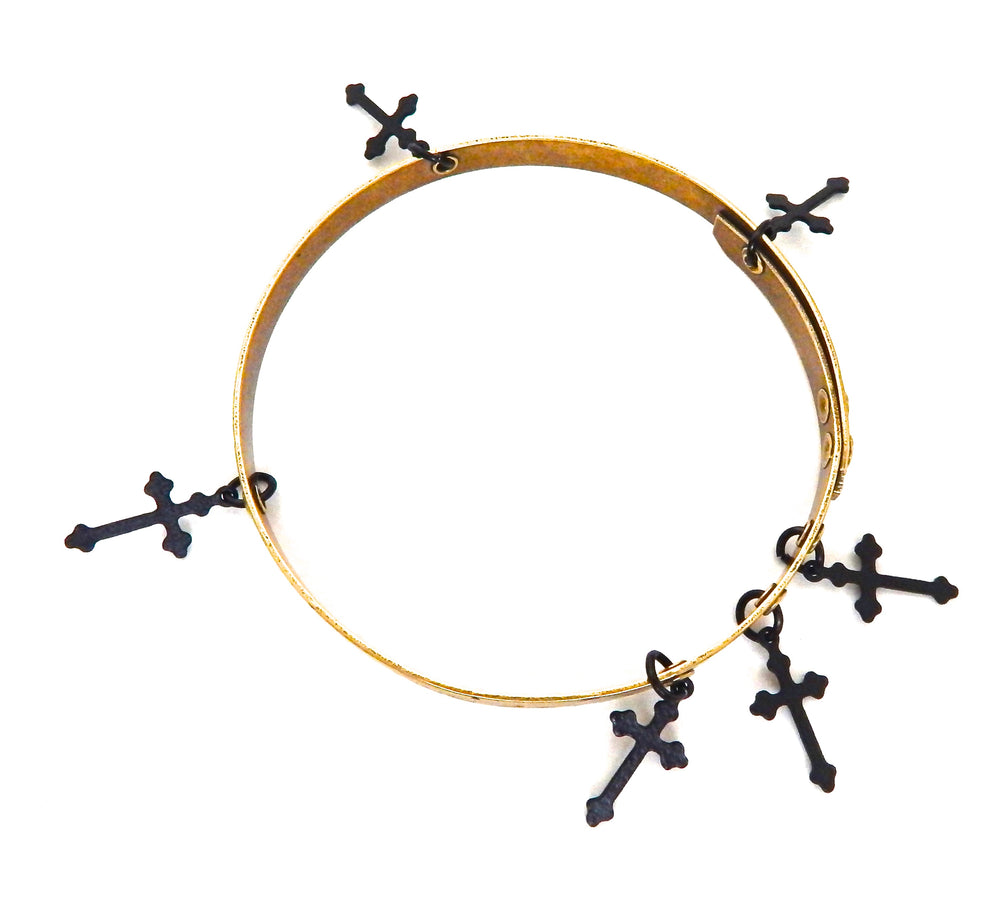 THUNDERBIRD JUDAS CROSS BANGLE